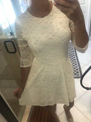 New Victorias Secret Lace Dress Small Skater Flare Bandage Open Back Stretch Ivo | eBay New Victorias Secret Lace Dress Small Skater Flare Bandage Open Back Stretch Ivo | eBay