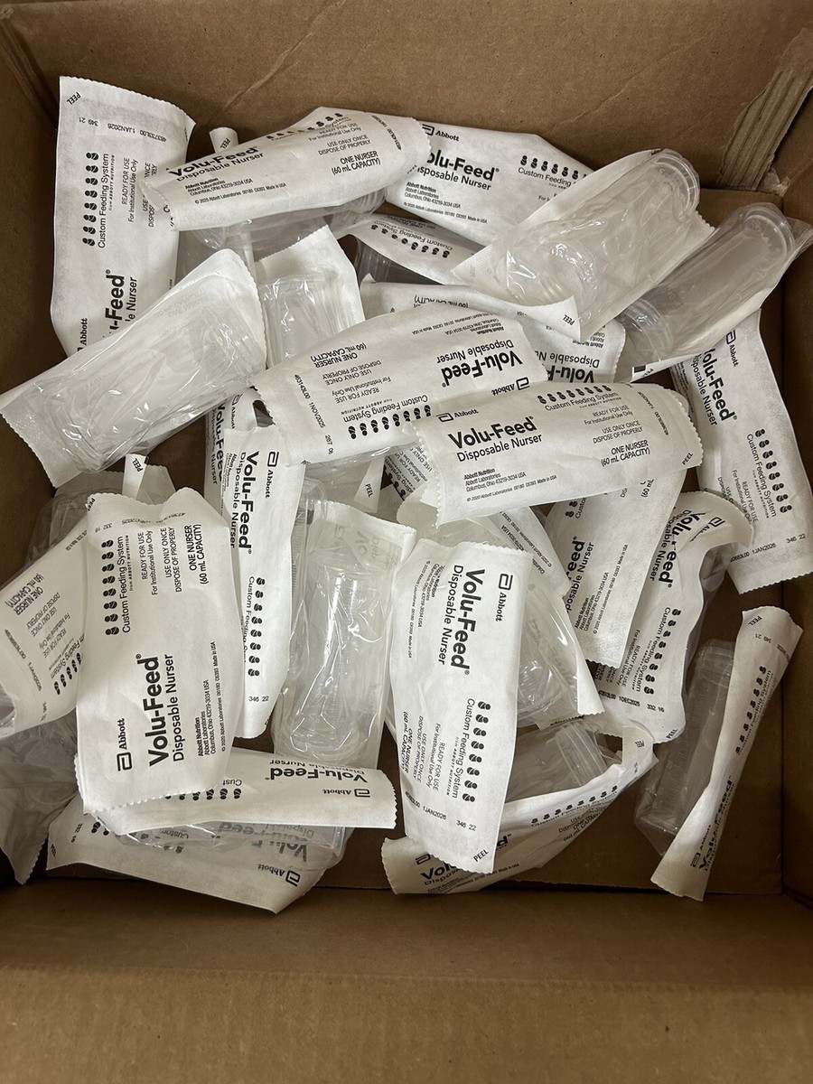 Lot Of 30 Abbott Similac Volu-Feed Disposable Nurser 60ml