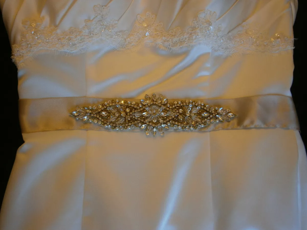 Bridal sash belt swarovski cheap