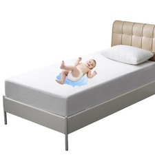 Waterproof Mattress Protector Twin Size Bed Wetting Potty Training Cover for ...