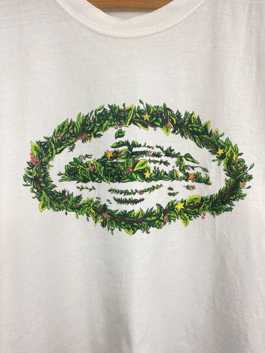 🇺🇸 Y2K Corteiz Alcatraz Round Grass T-Shirt Rare Retro Hype size