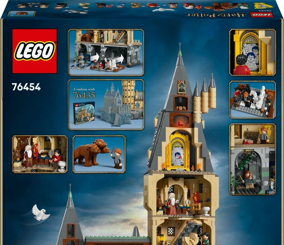 LEGO Harry Potter 76454 Castillo de Hogwarts La Torre Principal 2135 piezas Kit de Construcción Foto 4 de 4
