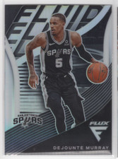 2020-21 Panini Flux Fluid Silver #13 Dejounte Murray - NM-MT