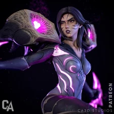 Kaisa resin scale model kit unpainted 3d print