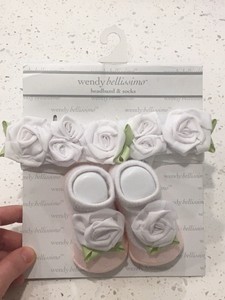 wendy bellissimo headband and socks