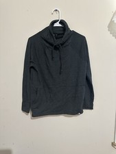 The North Face Small Gray Cowl Neck Pullover Sweatshirt