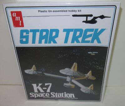 AMT Star Trek K-7 Space Station (Includes Mini U.S.S. Enterprise) #AMT1415/12