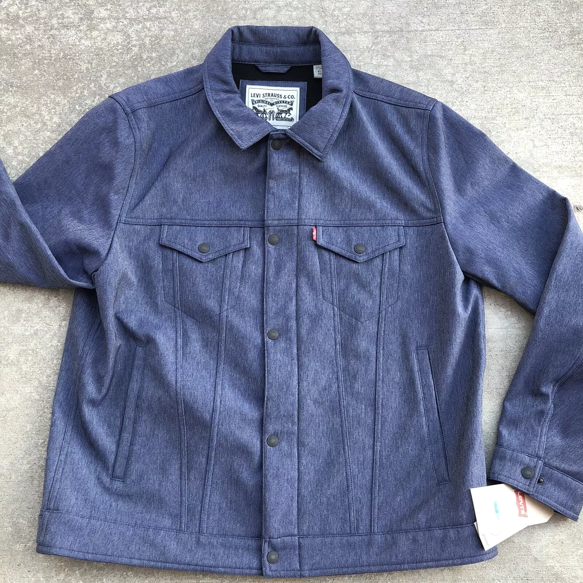Levi's soft on sale shell trucker jacket