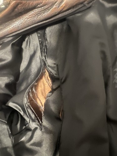 1987 Vintage Avirex Leather Aviator Type A2 Flight Jacket w/Flying Tigers Patch - Picture 17 of 24