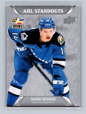 2020-21 Upper Deck AHL - Standouts Shane Bowers #235 (RC) Rookie