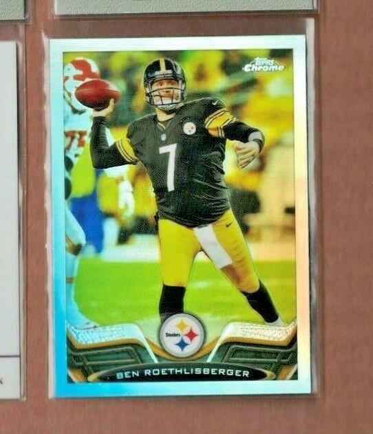 2013 Topps Chrome REFRACTOR Ben Roethlisberger Pittsburgh Steelers #52