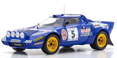Kyosho 1/18 Scale Lancia Stratos HF 1976 Tour de Corse #5 Diecast