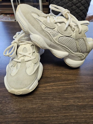 Adidas Yeezy 500 Bone White Size 4 2023 ID5114 EXCELLENT CONDITION!