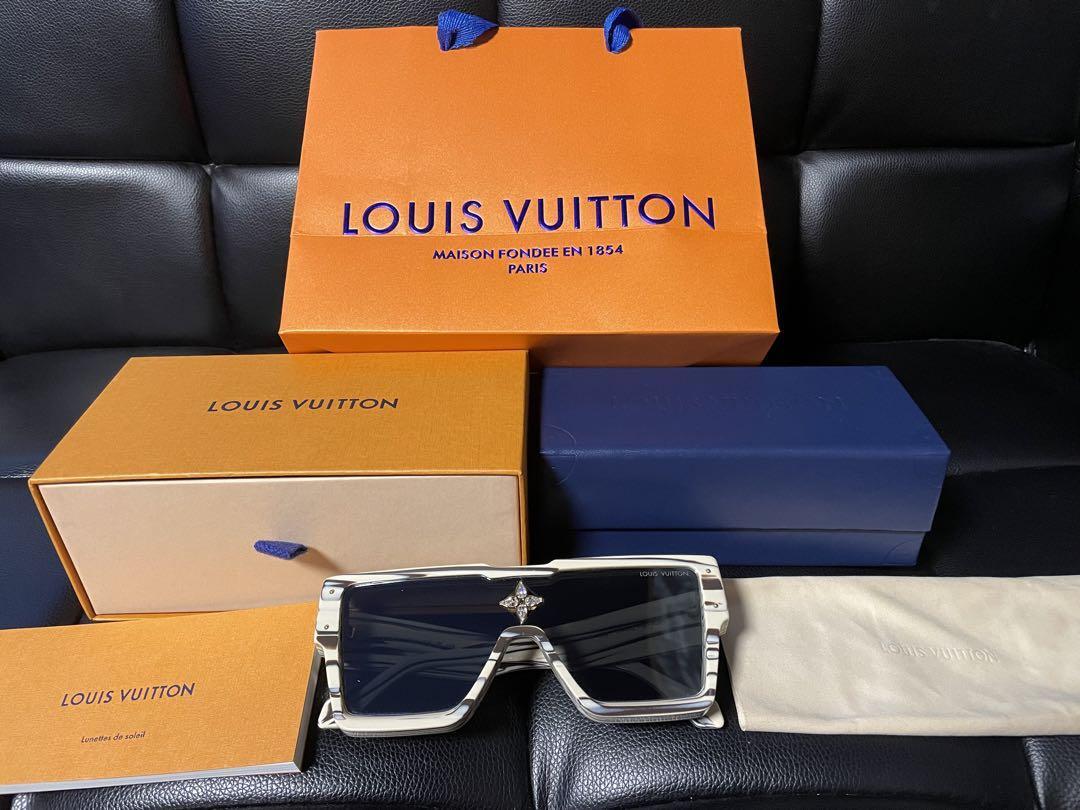 LOUIS VUITTON Z1643E Cyclone LV Waimea Sunglasses Near Mint w/Box 