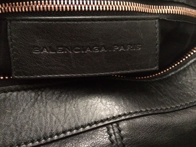 BALENCIAGA ROSE GOLD GIANT HARDWARE RGGH WORK BAG~2010~Black