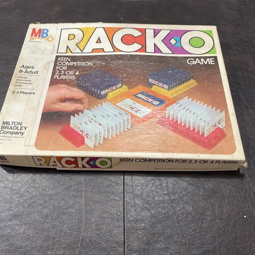 ORIGINAL VTG 1978 RACKO CARD GAME MILTON BRADLEY 100% RACK-O Free Shipping