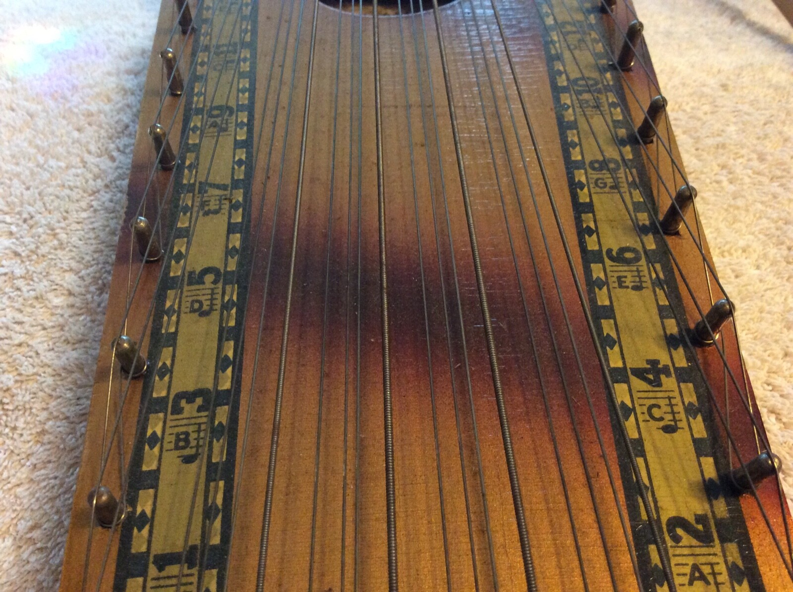 Vintage Original Marx ViolinUke w/Bow, Marxochime Colony NEW TROY MICH