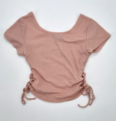 Rue21 Bauchfreier Kurzarmshirt Top für Damen in Gr. XS