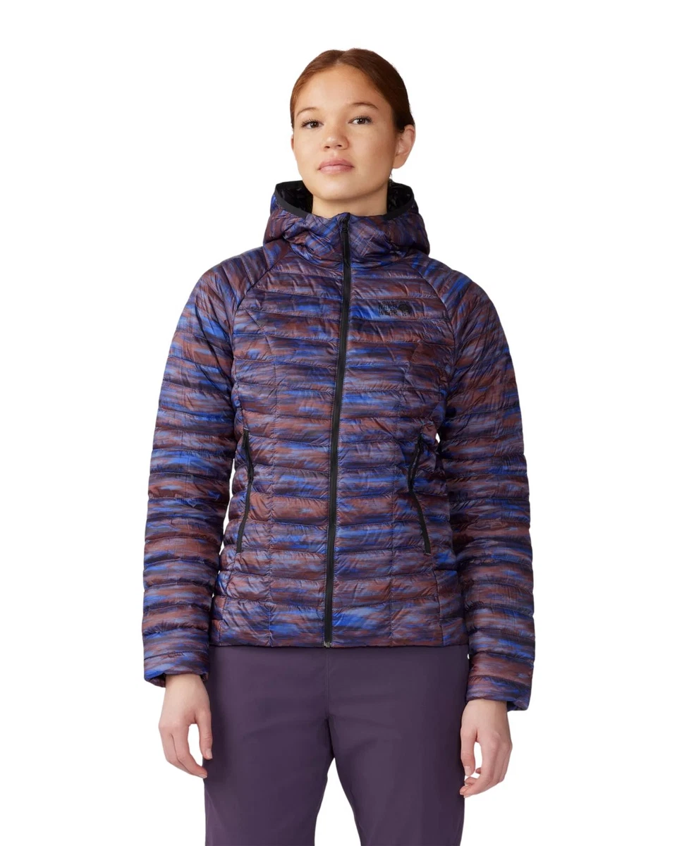 Mountain hardwear ghost top whisperer hooded womens