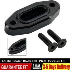 Ls Oil Cooler Block Off Plate For Gm Ls Series Lsx Ls1 Ls2 Ls3 Ls6 Lq4 V8 97-23