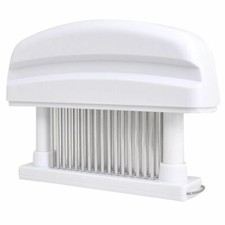 48-Stainless Steel Blade Meat Tenderizer Knives Steak Pork Needle Prongs Tool