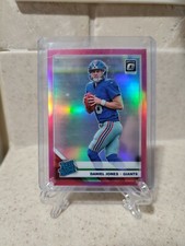 2019 Daniel Jones RC - Optic Holo Pink Rated Rookie - New York Giants