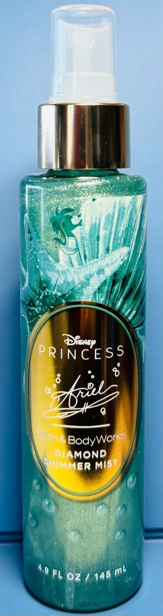 NEW* DISNEY PRINCESS ARIEL DIAMOND SHIMMER MIST Bath Body