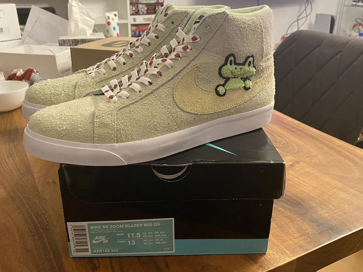 Las mejores ofertas en Nike Frog Skateboards x Blazer SB QS Mid