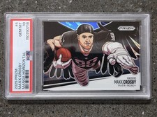 2025 PANINI PRIZM MANGA #4 MAXX CROSBY PSA 10 GEM MINT 