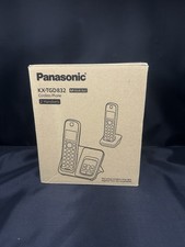 Panasonic  KX-TGD832M  Two 2 Handset Answering Machine Black Expandable