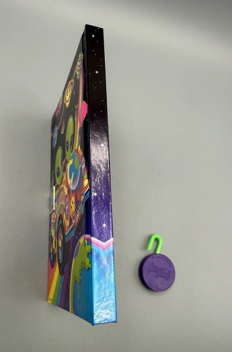Lisa Frank Zoomer & Zorbit Diary With Lock - No Key - Vintage