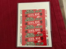 1962 Topps Civil War News Trading Cards 16