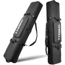 Snowboard Bag with Wheels,Heavy Duty 600D Polyester Oxford Wear-Resistant,Pad...