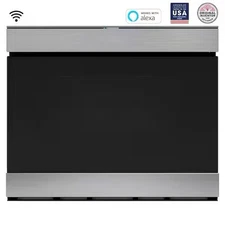 24 Inch Smart Convection Microwave Drawer Model SMD2499FS - Freight Shipping