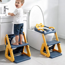 Orzbow Potty Training Seat with Step Stool, Toddler Toilet Seat with Ladder  7