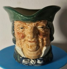 Royal Doulton Parson Brown Small Character Toby Jug 3.25" A Stamp Unboxed