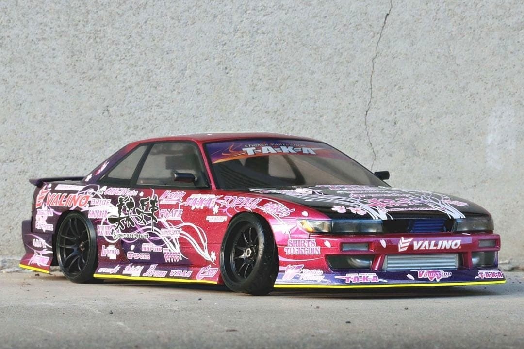 ABC Hobby Nissan Silvia S13 BN Aero Body Only Painted Drift RC Car