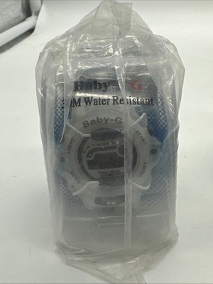 Vintage Casio Baby-G Clear Men s Ladies Translucent Nylon NEW Rare!