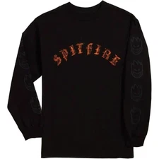 Spitfire Wheels Old E Embers Men's Long Sleeve T-Shirt - Small