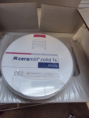 AMANN GIRRBACH -ceramill zolid fx White. 98x20