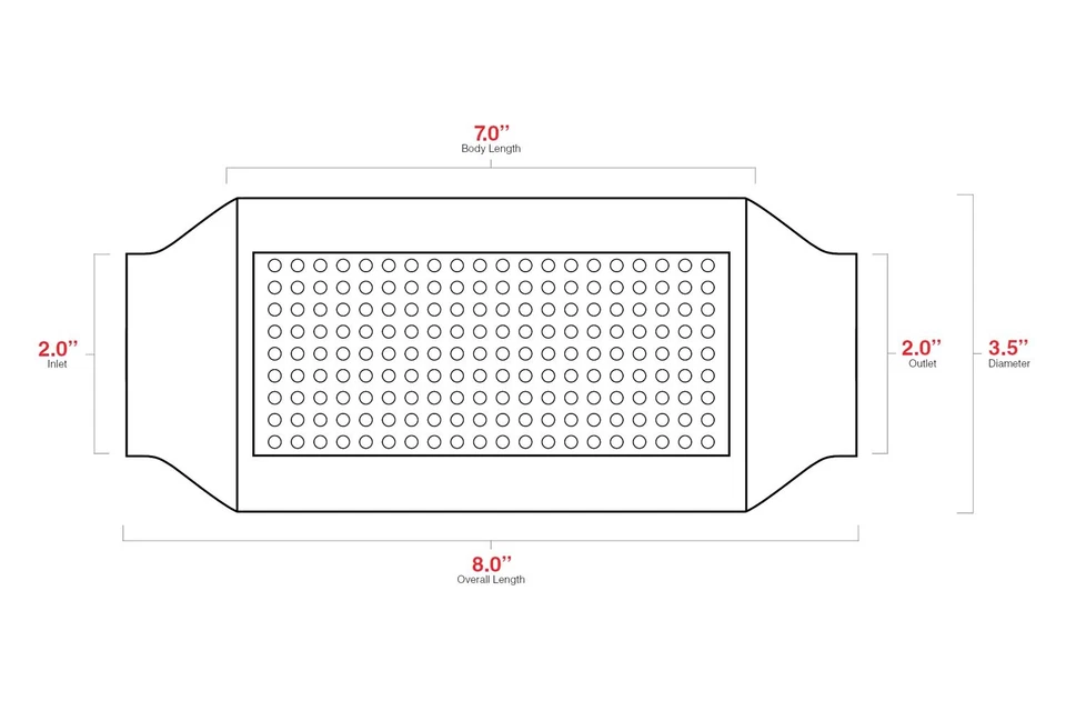 For Honda Civic 84-22 Performance Exhaust Resonator TR Series 304 Stainless - Image 4 of 4