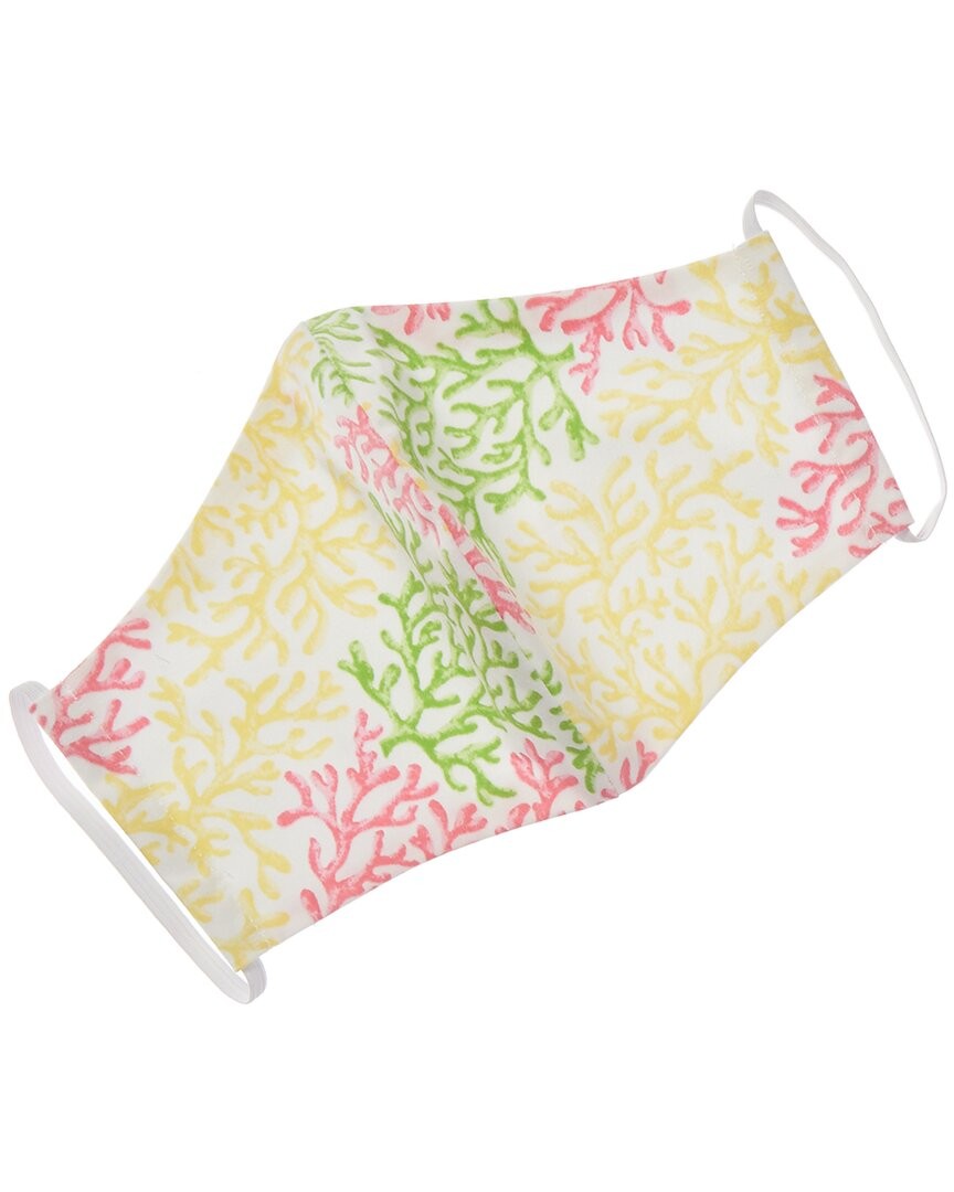 Melly M Phoebe Cloth Face Mask Womens White Os 3090₽