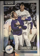 Topps Japan's Finest Fuell A. Dodgers Duo #255 Ohtani Yamamoto Insert