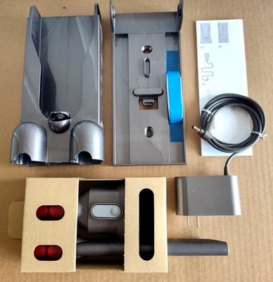 Genuine Dyson V15 Detect,  V11 Outsize ~ Wall Dock Dok with Charger & Tools