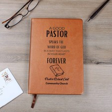 Pastor Personalized Journal A5 Lined Writing Personal Diary Notebook