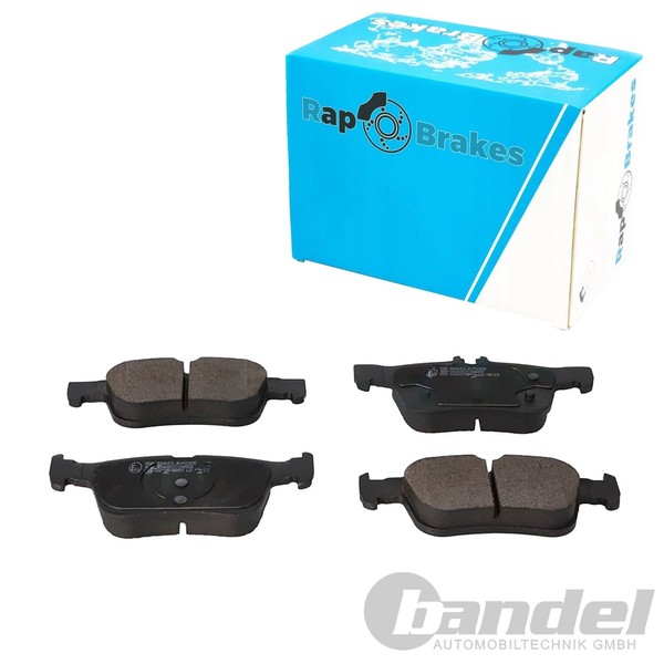 Rap Brakes BremsbelÄGe Hinten Passend FüR Ford Galaxy Mondeo S-MAX | R-P1505-image