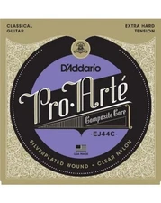 D'Addario EJ44C Pro-Arte Composite Classical Guitar Strings, Extra-Hard Tension