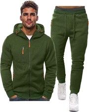 Sweatsuits for Men 2 Piece Hoodie Men's Jogging Tracksuit Set Casual Athletic...