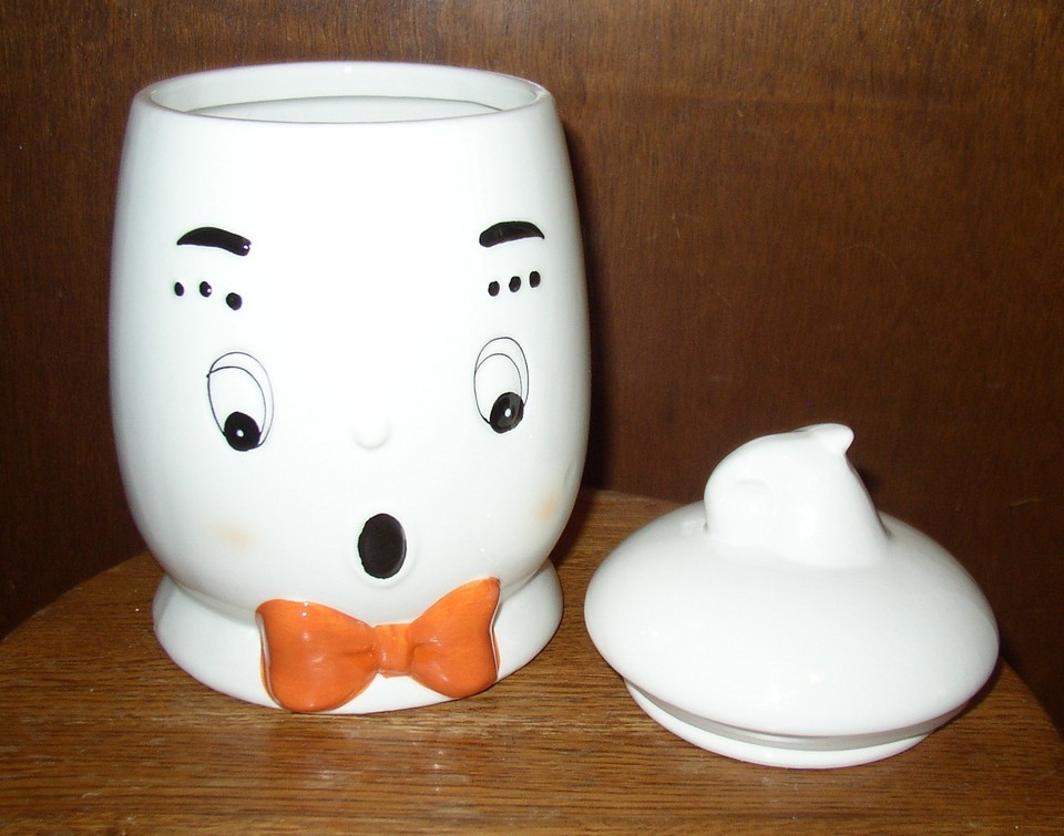 Jack O Lantern Lane Boo Ghost Ceramic Cookie Jar Johanna Parker Style ...