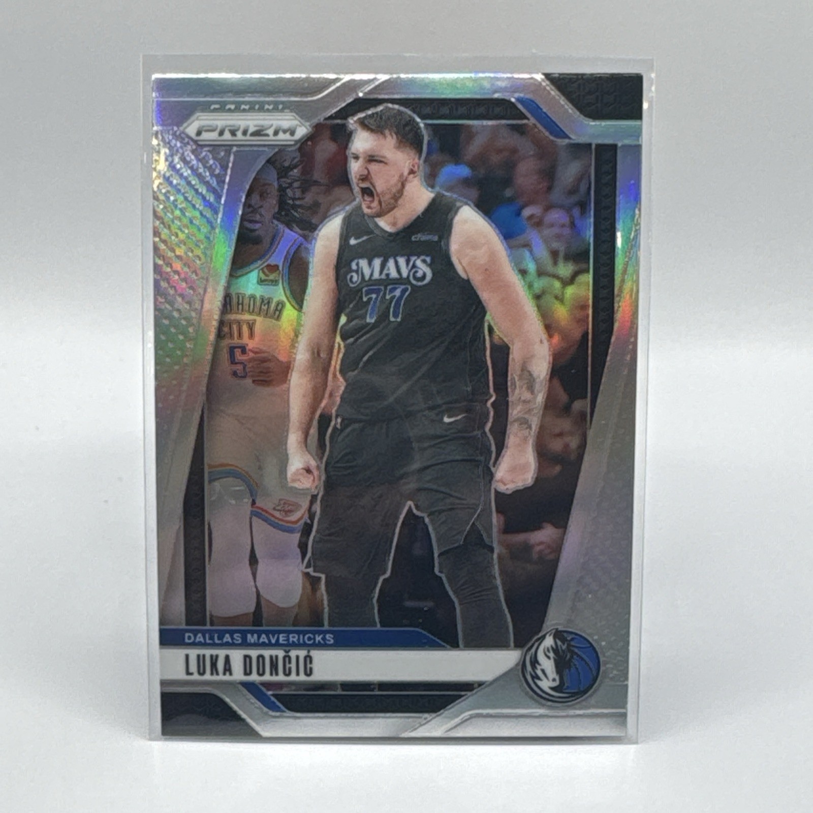 2024-25 PANINI PRIZM LUKA DONCIC SILVER PRIZM #89 MAVERICKS